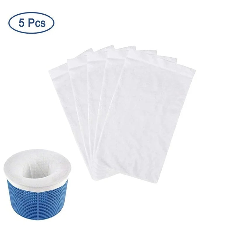 10/5Pcs Pool Skimmer Socks Household Perfect Savers Nylon Mesh Design For Filters Baskets Skimmers Swimming Pool Accessories