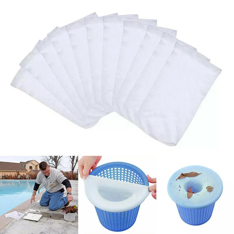 10/5Pcs Pool Skimmer Socks Household Perfect Savers Nylon Mesh Design For Filters Baskets Skimmers Swimming Pool Accessories